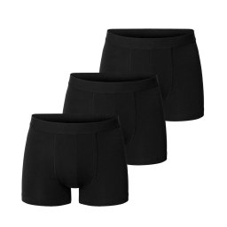 ブレッド＆ボクサーズ：ORGANIC COTTON ボクサーブリーフ 3PK (ブラック)[ボクサーパンツ/ 男性下着/ メンズインナー/人気ブランド/おすすめギフト/誕生日プレゼント/メンズファッション]