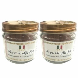 三ツ星ロイヤルトリュフ塩 100g 2個セット イタリア産 トリュフとヒマラヤ紅岩塩 ピンクソルト 黒トリュフ 【メール便送料無料】