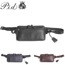 ピーアイディー P.I.D ボディバッグ ワンショルダー Ecrire エクリール paz104 ブラック チョコ ネイビー 牛革 本革 メンズ レディース 送料無料 誕生日プレゼント ギフト プレゼント ラッピング無料