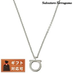 フェラガモ ブランド ネックレス ペンダント レディース サルバトーレ Salvatore Ferragamo 696659 760133 002 ガンチーニ シルバー おしゃれ プレゼント ギフト