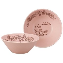 【ギフト対応無料】ハローキティ 陶器製ボウル 小 13cm スケーター ※送料無料(北海道・沖縄は除く)