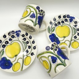 結婚祝い　食器セット【アラビア】パラテッシイエロー プレート ペア16,5cm/マグカップペアセット【結婚祝】【出産祝】【退職祝】【引越祝】【還暦祝】【記念品】