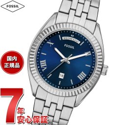 フォッシル FOSSIL 腕時計 メンズ CAMPBELL 三針 デイデイト ステンレススチールウォッチ FS6140【2025 新作】