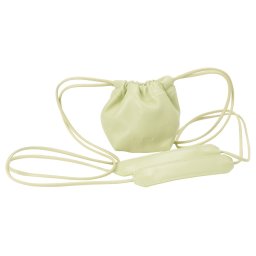 ジルサンダー Jil Sander 巾着 ショルダーバッグ ミニバッグ J55WG0002 P5107 330 DUMPLING DRAWSTRING MINI ドローストリング ミニ クロスボディ 斜めがけバッグ レディース ペールグリーン