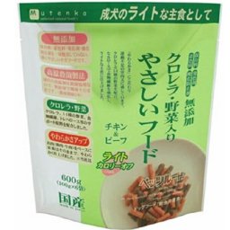 ペッツルート クロレラ 野菜入り やさしいフード ライト 600g（100g×6袋）