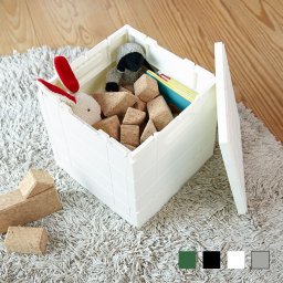 グリッドコンテナー キューブ[収納ボックス フタ付き プラスチック 折りたたみ コンテナボックス 蓋付き コンテナー 収納 スタッキング コンパクト おしゃれ かわいい アウトドア キャンプ 頑丈 黒 ケース コンテナ 積み重ね 日本製]