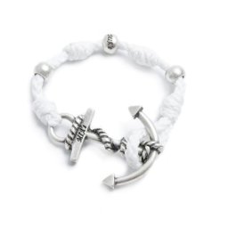 【ミアズ】MIA's White Sfere シルバー　ブレスレット