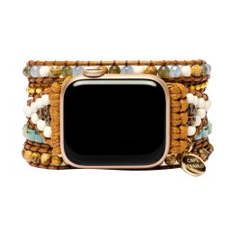 ケープディアブロ CAPE DIABLO アップルウォッチ ストラップ CDAW0029S/41 wwcd00041l ブルーアースジャスパー 5連 ブレスレット Sサイズ ミックスカラー