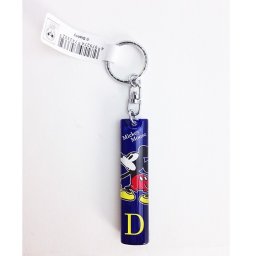 ディズニー イニシャルキーホルダー ミッキー＆ミニー D グッズ  (MCOR)
