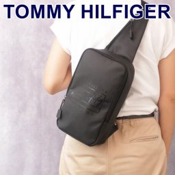 トミーヒルフィガー TOMMY HILFIGER バッグ レディース ショルダーバッグ 斜め掛け ボディーバッグ ウエストバッグ 男女兼用 メンズ ユニセックス TH-69J5831-001 ブランド 人気