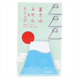 富士山ふせん&クリップ  7284 内祝 内祝い お祝 御祝 記念品 出産内祝い プレゼント 快気祝い 粗供養 引出物