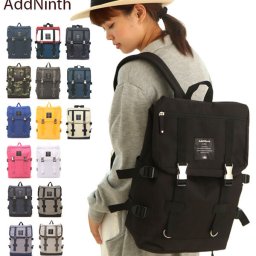 スクエア リュック アドナインス AddNinth ★大人 通学 かわいい おしゃれ 軽量 大容量 黒 2way キャンバス a4 マザーズバッグ デイパック 高校生 フラップ 背面ファスナー レディースバッグ ys160228