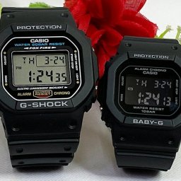 カシオ 恋人たちのGショック ペアウォッチ G-SHOCK BABY-G DW-5600E-1 BGD-565-1JF 電池式 送料無料 国内正規品 記念日 誕生日 プレゼント お揃い ブラック 黒 クリスマス お祝い 結婚 婚約 20代 30代 40代 50代 カップル 夫婦