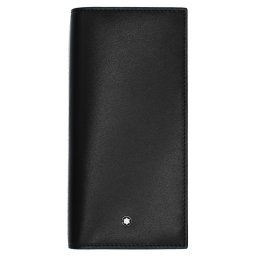 モンブラン MONTBLANC マイスターシュテュック ロングウォレット 財布 長財布 小銭入れなし WALLET MB129680 メンズ レディース ユニセックス ブラック 本革 レザー