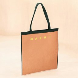 マルニ トートバッグ メンズ レディース ブランド MARNI SHMQ0033A0-P4547 サーモンオレンジ