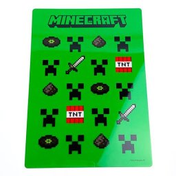 マインクラフト 下敷き クリーパー 文具 学校 オフィス 入学