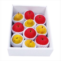 山形産 ラ･フランス&ふじりんご 3kg  LA-58G  内祝 内祝い お祝 御祝 記念品 出産内祝い プレゼント 快気祝い 粗供養 引出物