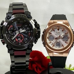 カシオ 恋人たちのGショック ペアウォッチ G-SHOCK BABY-G MTG-B3000BD-1AJF MSG-W600G-1AJF  電波ソーラー Bluetooth 搭載 送料無料 国内正規品 記念日 誕生日 プレゼント お揃い ブラック 黒 ホワイト 白 クリスマス お祝い 結婚 婚約 20代 30代 40代 50代 カップル 夫婦