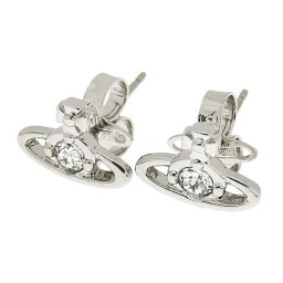 ヴィヴィアンウエストウッド ピアス Vivienne Westwood 62010037 02P116 NANO SOLITAIRE EARRINGS レディース シルバー 02P116