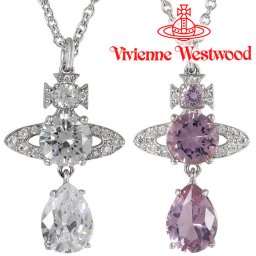 ヴィヴィアンウエストウッド ネックレス レディース Vivienne Westwood イスメーネドロップペンダント 63020302 選べる2色 【ラッピング無料 誕生日 お祝い プレゼント ギフト 贈り物】