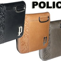 正規品 プレゼント ポリス POLICE イタリアンヌメシリーズ ラウンドファスナー式二つ折り財布 カーキ 0552 potj47 PA-56102 56102 二つ折り財布 イタリアンレザー 本革 旅行 ギフト