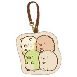 すみっコぐらし ダイカットパスケース 定期入れ   大集合
