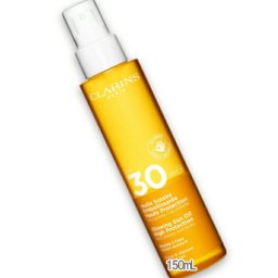 CLARINS(クラランス) グロウイング サン オイル ハイ プロテクション SPF30/PA++++/UV耐水性 150mL コスメ 化粧品 デパコス ギフト プレゼント ブランド 高級 女性 人気 ラッピング ブーケ 母の日 ホワイトデー クリスマス 誕生日 キット コフレ 彼女 記念日 女友達 感謝