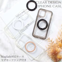 iphone ケース クリア 韓国 iphone16 iphone15 iphone14 13 pro リング付き 大人かわいい magsafe SE 13mini 12mini マグセーフ対応 マグネット スマホ リング 可愛い クリアケース 16pro 15pro 14pro カバー アイフォン 16 15 14 plus スマホケース 透明 se2 se3 送料無料