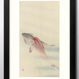 小原古邨 A3 サイズ ポスター アート おしゃれ 絵画 インテリア 北欧 イラスト マット紙 艶消し アートパネル 額 フレーム デザイン 壁掛け ギフト 新築祝い ディスプレイ 引越し祝い　新生活　空間デザイン 