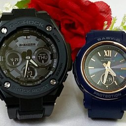 カシオ 恋人たちのGショック ペアウォッチ G-SHOCK GST-W300G-1A1JF BGA-2900-2AJF ソーラー電波 電池式 送料無料 国内正規品 記念日 誕生日 プレゼント お揃い ブラック 黒 ブルー 青 クリスマス お祝い 結婚 婚約 20代 30代 40代 50代 カップル 夫婦