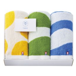 【ギフト対応無料】今治名工 フェイスタオル3P (I-77450) ※送料無料(北海道・沖縄は除く)