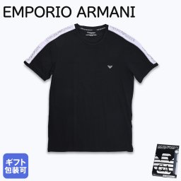 エンポリオ アルマーニ EMPORIO ARMANI Tシャツ カットソー 半袖 クルーネック 全4サイズ メンズ アンダーウェア ブランドロゴ ワンポイント ブラック 111890 4R717 00020 父の日 誕生日 お中元 男性 彼氏 父 父親 夫 義父 祖父 還暦 実用的 送別会 結婚祝い 結婚式 結婚記念日 彼氏 息子 高級 母の日 ホワイトデー