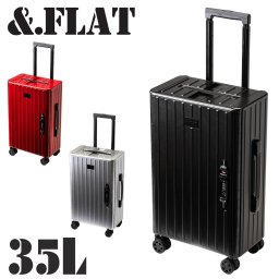 アンドフラット &.FLAT ビジネスキャリー スーツケース 機内持ち込み キャリー ハード 旅行かばん 折り畳み可能 35L fl14-4-00001 メンズ レディース 送料無料