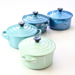 ルクルーゼ ミニ ココット・ロンド 10cm ギフトセット ストーンウェアシリーズ メタリックス プチ Le Creuset ル・クルーゼ 4色 4個セット キャセロールブルー 69212108139131 洋食器 送別会 誕生日 お中元 結婚祝い 結婚式 高級 父の日 母の日【スペシャルラッピング1100円(別売り)】 ホワイトデー