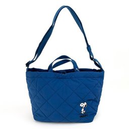 スヌーピー PEANUTS ルートート ROOTOTE デリキルトバッグ BLUE かばん ショルダーバッグ