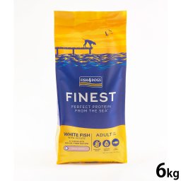 フィッシュ4ドッグ FISH 4 DOGS ドッグフード ファイネスト オーシャンホワイトフィッシュ 6kg 無添加 ドッグフード 成犬用 グレインフリー 穀物不使用 魚