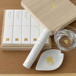 金のふりかけ 桐箱 入り 金粉 食用 飾り付け 約40回分 5セット 祝い用  紳士物 男性用 金紛  