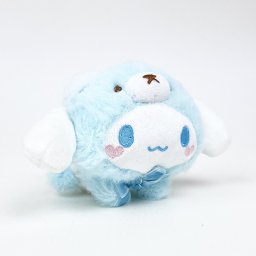 サンリオ シナモロール なかよちおむちゅ くま マスコット ぬいぐるみ ボールチェーン