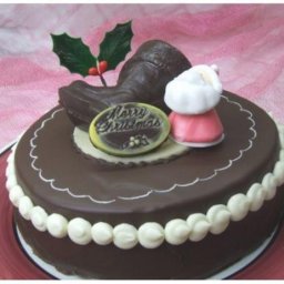 昔懐かしいチョコデコ・クリスマスバージョン クリスマス　チョコデコレーション