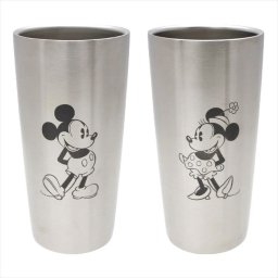 Disney　ステンレス真空タンブラーセット　440ml　ミッキー＆ミニー 82670  内祝 内祝い お祝 御祝 記念品 出産内祝い プレゼント 快気祝い 粗供養 引出物
