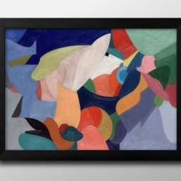 ジェイ ヴァン エヴェレン Abstraction A3 サイズ ポスター アート おしゃれ 絵画 インテリア 北欧 イラスト マット紙 艶消し アートパネル 額 フレーム デザイン 壁掛け ギフト 新築祝い ディスプレイ 引越し祝い　新生活　空間デザイン 