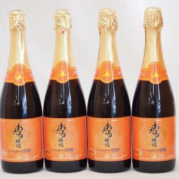 おたる醸造 キャンベルアーリスパークリングレッドワイン赤 やや甘口(北海道) 720ml×4
