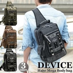 【送料無料】DEVICE Haze2 メガボディバッグ