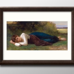 ウィリアム ブグロー Le Repos A3 サイズ ポスター アート おしゃれ 絵画 インテリア 北欧 イラスト マット紙 艶消し アートパネル 額 フレーム デザイン 壁掛け ギフト 新築祝い ディスプレイ 引越し祝い　新生活　空間デザイン 