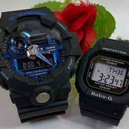 カシオ 恋人たちのGショック ペアウォッチ G-SHOCK BABY-G GA-710-1A2JF BGD-560-1JF 電池式 送料無料 国内正規品 記念日 誕生日 プレゼント お揃い ブルー 青 ブラック 黒 クリスマス お祝い 結婚 婚約 20代 30代 40代 50代 カップル 夫婦