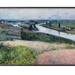 ギュスターヴ カイユボット La Seine ? la Pointe d'Epinay A3 サイズ ポスター アート おしゃれ 絵画 インテリア 北欧 イラスト マット紙 艶消し アートパネル 額 フレーム デザイン 壁掛け ギフト 新築祝い ディスプレイ 引越し祝い　新生活　空間デザイン 