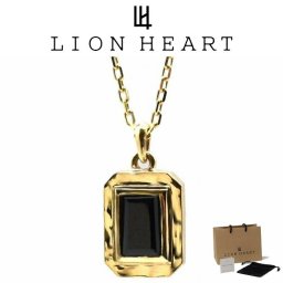 ライオンハート ネックレス メンズ era ジタン プチ ネックレス K10 10金 ブラックオニキス LH-1NE323 LION HEART クリスマス 誕生日 プレゼント ギフト 彼氏 ブランド 人気 ランキング