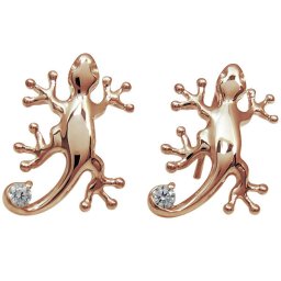 ヤモリピアス ダイヤモンド ピアス 外れにくい ピアス K18