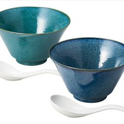 送料無料　釉変わり　インスタン丼ペア 02362 内祝い 結婚式 記念品 プレゼント 内祝 出産内祝い 