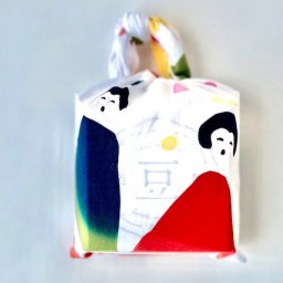 【期間限定】ひなおまめ（テトラ小分けタイプ豆菓子のプチギフト）【手ぬぐい包み】【たのしいひなまつり】